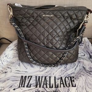 MZ Wallace Black Quilted Women's Bag